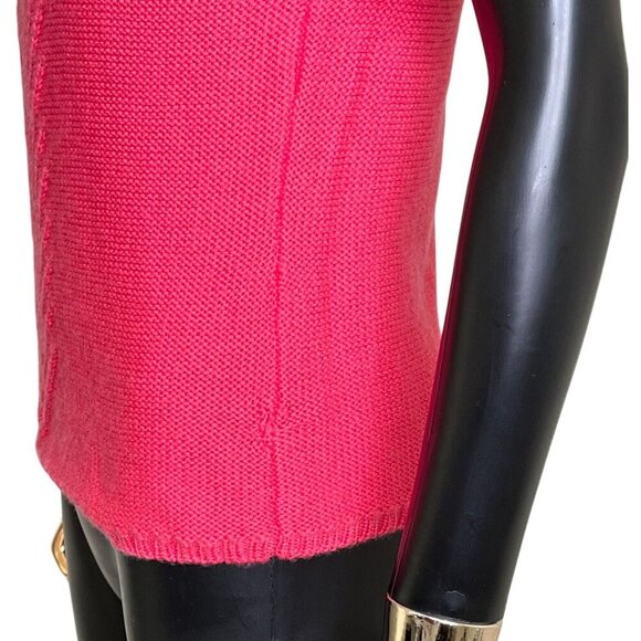 Pendleton Vintage 100% Merino Wool Pink Short Sleeve Sweater Top | Size SP - Picture 10 of 12